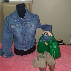 Limited blue jean jacket size s